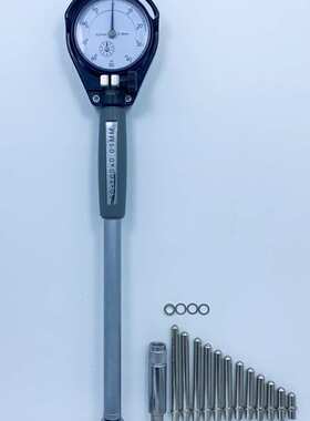 川陆内径百分表50-160/0·01mm 送6个可换侧头 质量可靠有现货