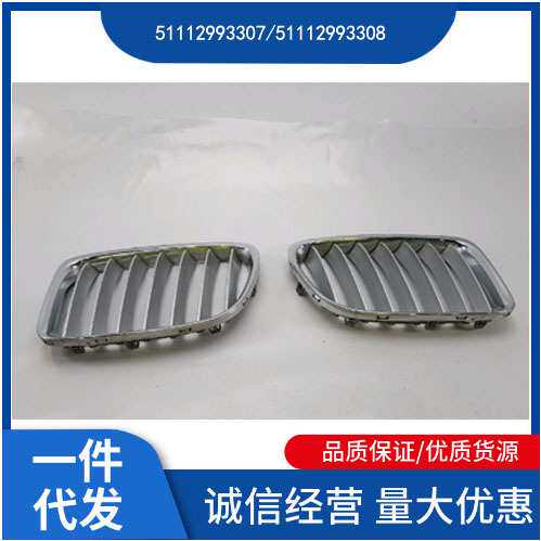 51112993307  51112993308 适用于宝马BMW X1 E84 中网 网银