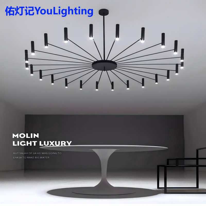 北欧简约现代创意客厅主灯大厅餐厅大气网红设计感艺术ins吊灯具