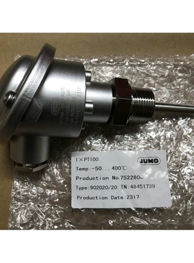 JUMO 902020温度传感器1xPt100铂热电阻48451739