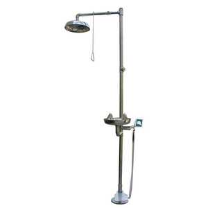 羿科AEGLE ES2201不锈钢安全紧急喷淋复合式洗眼器60902201