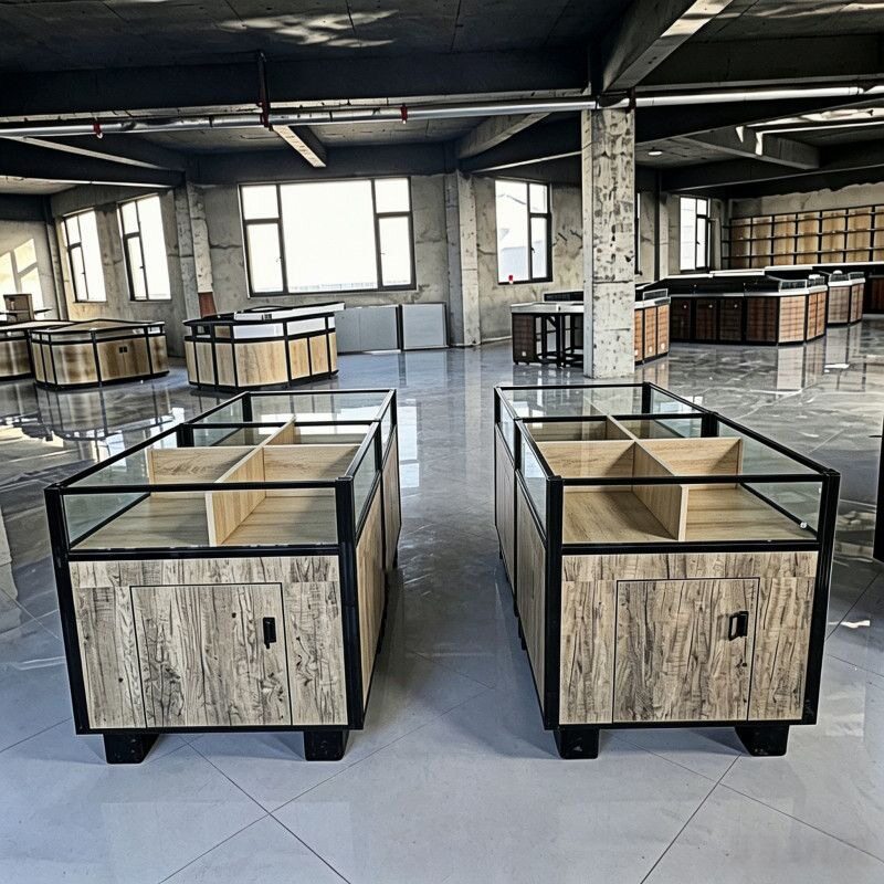 超市米柜杂粮柜散货堆米斗粮油散装粮食柜便利店特产干果堆头货架