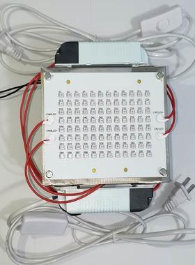 96孔板大功率红蓝灯板光照实验LED440-450-470-660nm单波长光催化