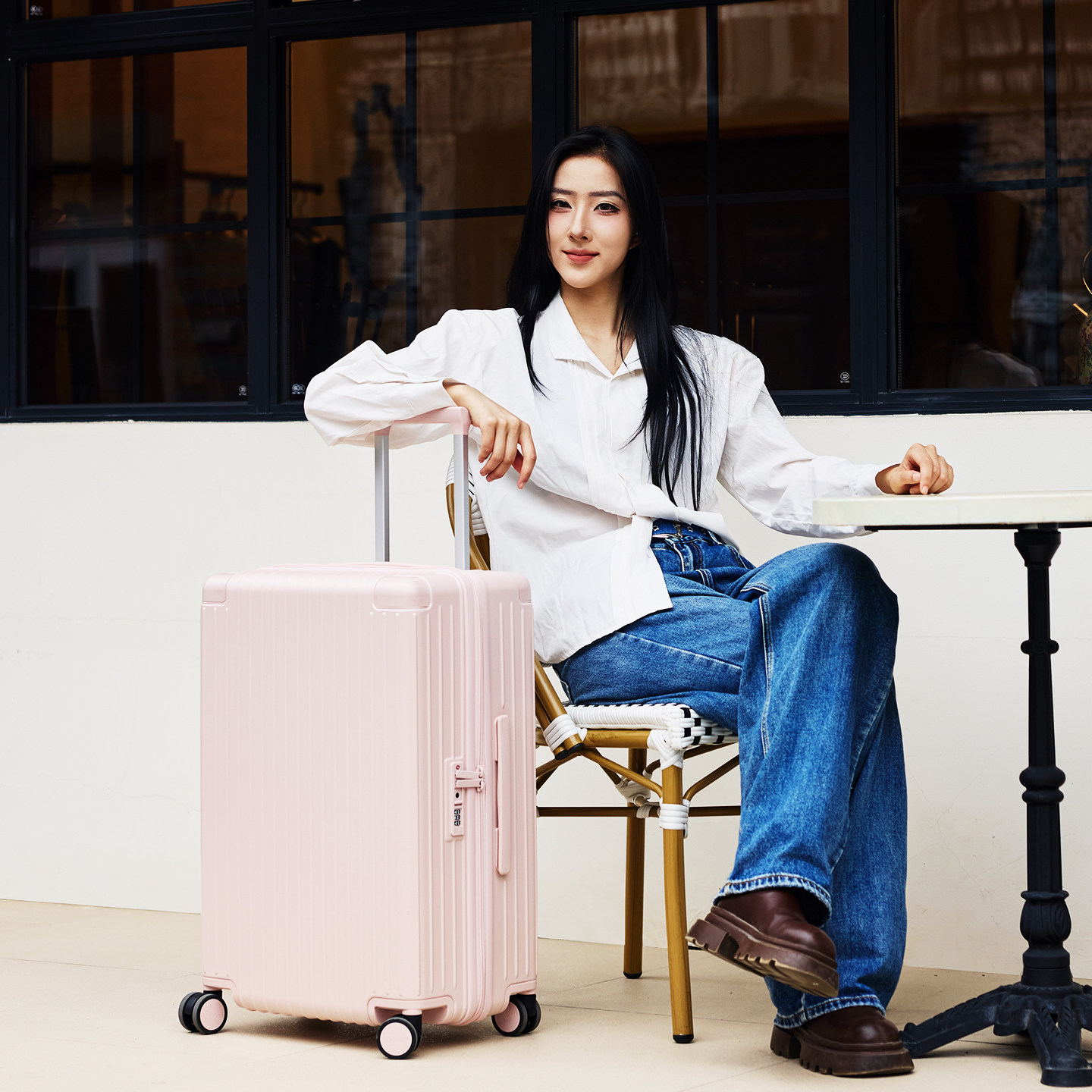 时空机行李箱拉杆箱女26寸旅行箱男防刮抗摔24寸大容量20寸登机箱