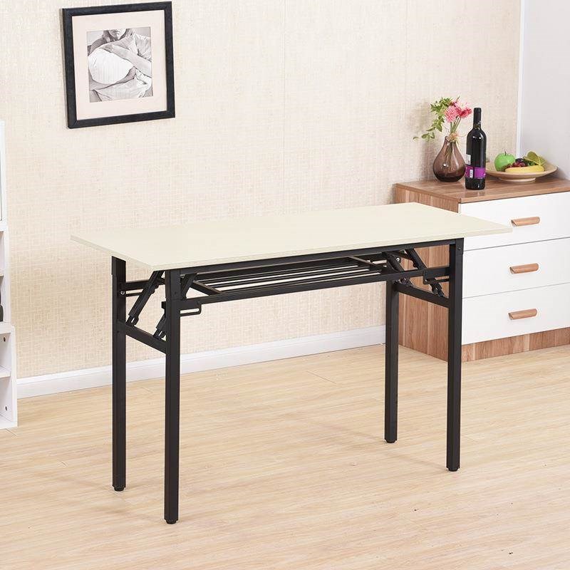 简易折叠桌子长条会议培训办公A学习课桌家用餐桌摆摊简约多用桌