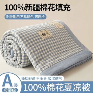 2025夏季 水洗棉夏凉被100棉花夏被空调被可机洗学生宿舍被子 新g款