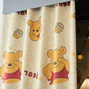 超强全遮光学生加厚床帘宿舍上z铺女下铺寝室卡通围挡蚊帐下桌帘