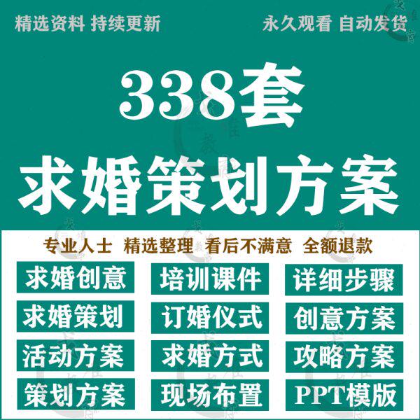 白告表白活动浪漫词求婚经典策划方案案例策划订婚求婚式仪情人节