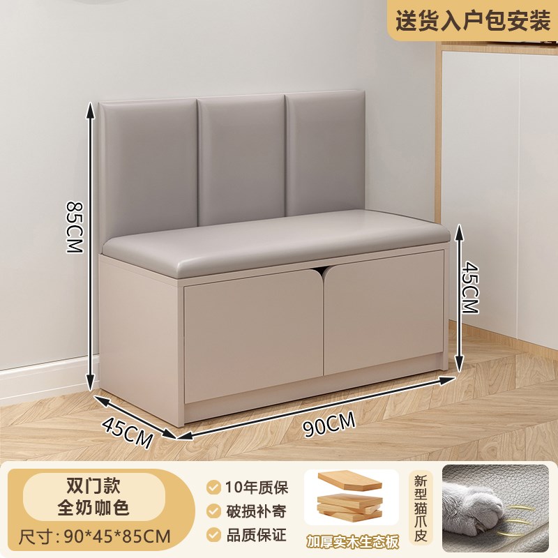 卡座沙发a餐桌家用软包坐垫一体柜餐厅实木储物柜可定制卡座长条