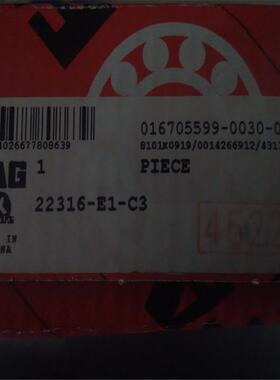 FAG 22316-E1-C3 德国进口轴承22320 22322 22324 22326 22328 30