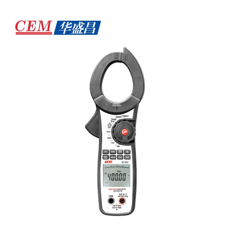 CEM华盛昌DT-3351 3352 3353真有效值1500A功率浪涌电流钳形表
