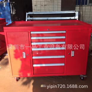 深圳一品组合抽屉式工具车 模具维修工作台 抽屉式工具车七层生产