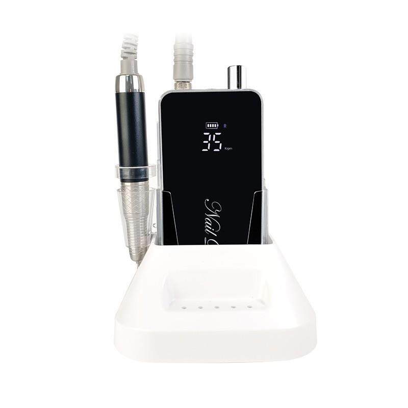 跨境新款高转速美甲打磨机便携式款无刷电机美甲店指甲卸甲器工厂