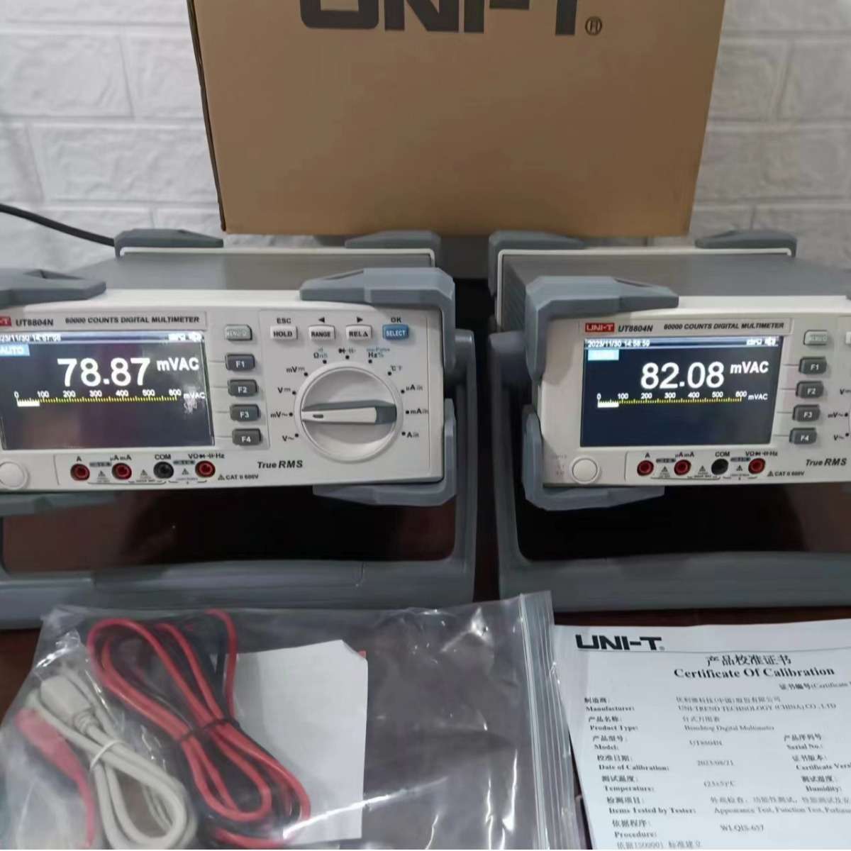 优利德UT8805N/UT8804N/UT8803N高精度台式数字万用表自动量程