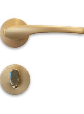 厂家直销简约锌合金卧室门锁 磁吸房门锁 木门锁 XFT-203