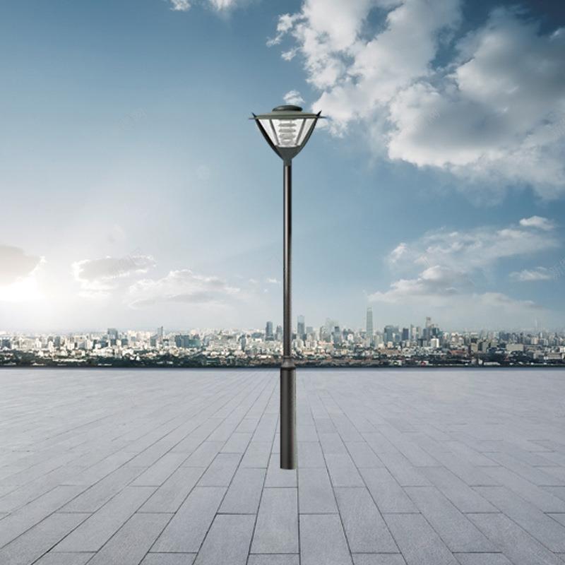 太阳能庭院灯led路灯户外3米3.5米4小区道路景观灯室外防水高杆灯