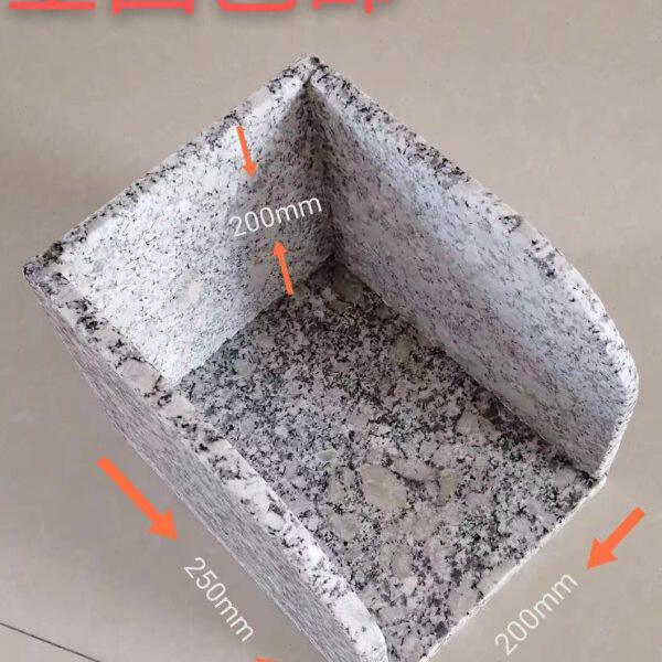 水簸箕大理石雨落花岗岩斗接水、簸箕簸箕定做成品水排水管下水方