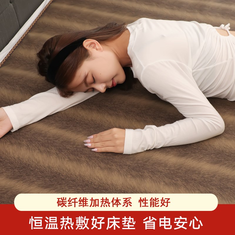 碳纤维加热床垫红外客厅火炕垫双人K恒温汗蒸健康电热地炕垫