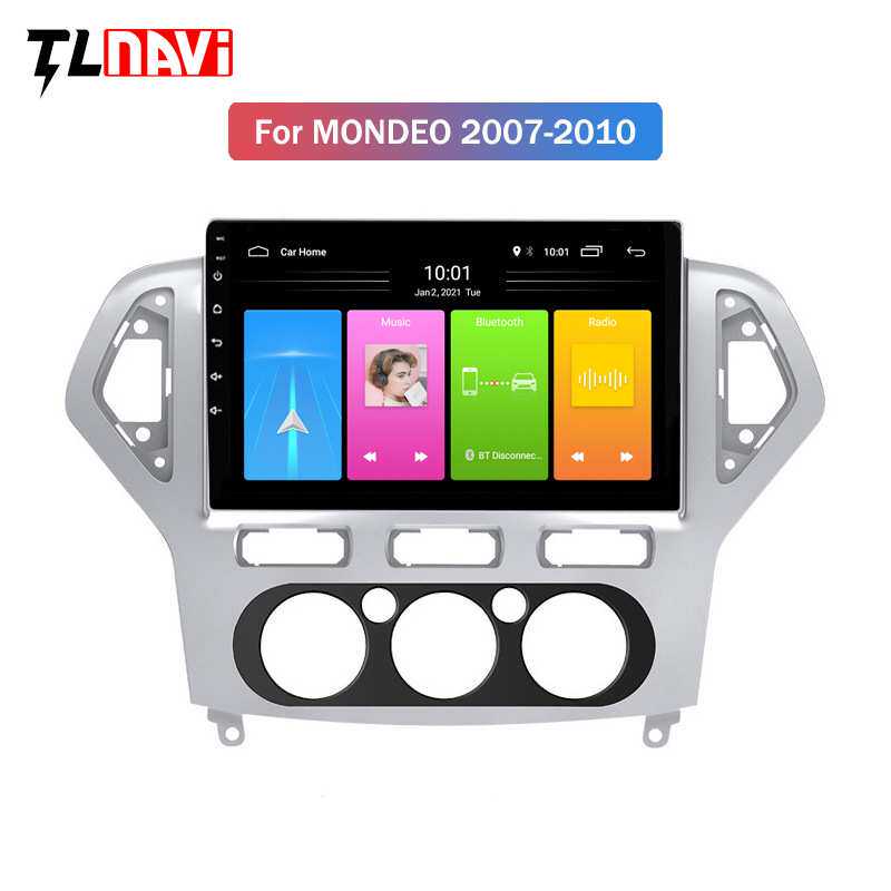 跨境商品 适用于福特蒙迪欧07-10车载一体机安卓大屏DVD导航