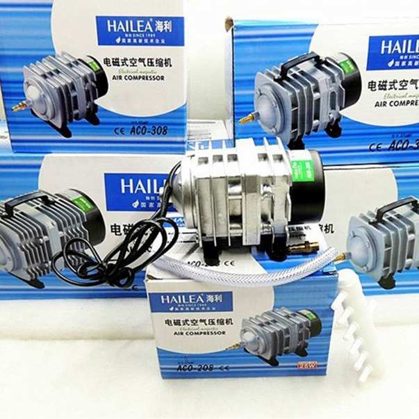 HAILEA海利ACO-208/308/318/388/009/300A/380/500电磁式增氧泵
