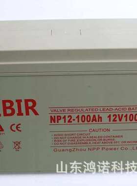 NIBIR蓄电池NPG12-250Ah12V免维护固定型UPS直流屏储能
