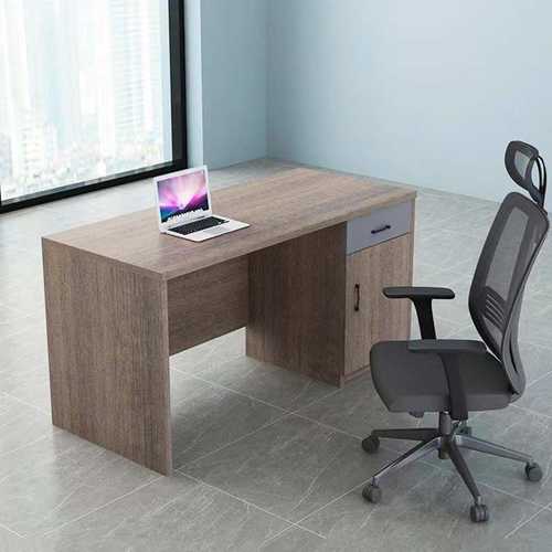 简约现代办公桌办公室单人工作台电脑桌家用台式书桌职员桌椅组合