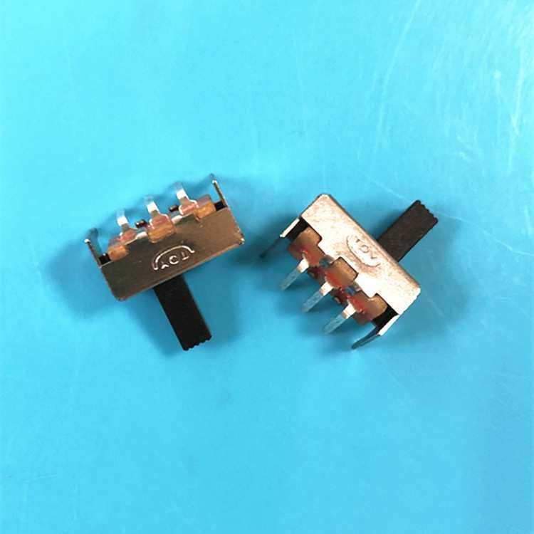 SS12F23G7 SS12F23弯角两段 拨动开关 柄长7MM 微型开关 拨动开关