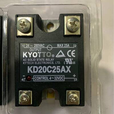 KD20C25AX KD20C25A 24-280VAC 25A 4-32VDC 固态继电器