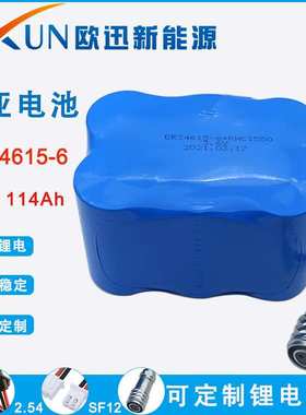 OXUN一次性石油钻探海洋设备锂亚电池ER34615 3.6V 114Ah厂家直供