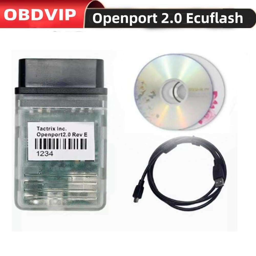 Tactrix Openport 2.0 ECUFLASH J2534刷写诊断适用于丰田斯巴鲁