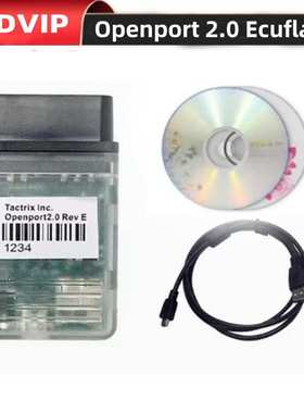 Tactrix Openport 2.0 ECUFLASH J2534刷写诊断适用于丰田斯巴鲁