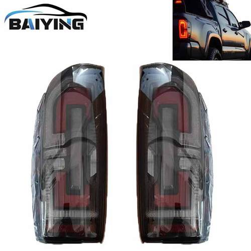 适用于丰田塔库玛16-22汽车尾灯熏黑流光转向B0D8BC9S9D跨境