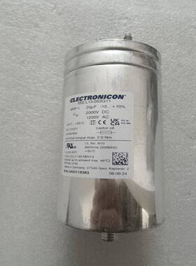 E62.L13-203G11 20UF 1200VAC 2000VDC ELECTRONICON 电容器