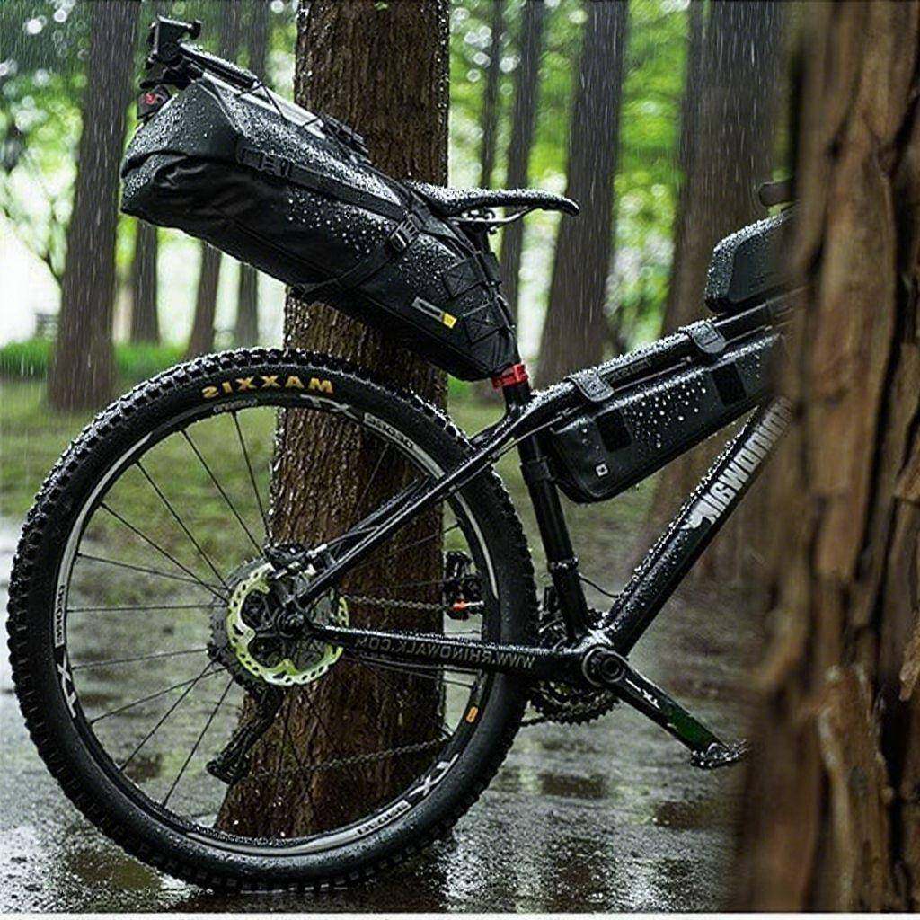 自行车包山地车骑行自行车公路车防水尾包大容量长途鞍座快拆尾包