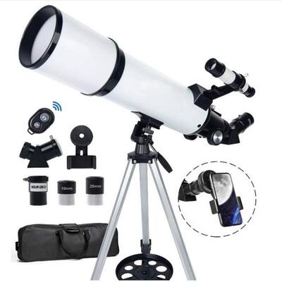 跨境天文望远镜专业观星80600天文望远镜深空入门级高倍学生背包