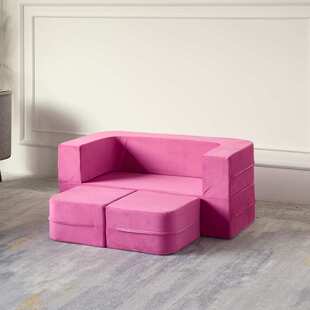 亚马逊多功能儿童沙发套件可组装折叠靠简易榻榻米地铺睡床