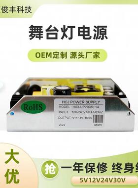 200W24V32V36V开关电源带PFC大功率电源工业设备安防电源