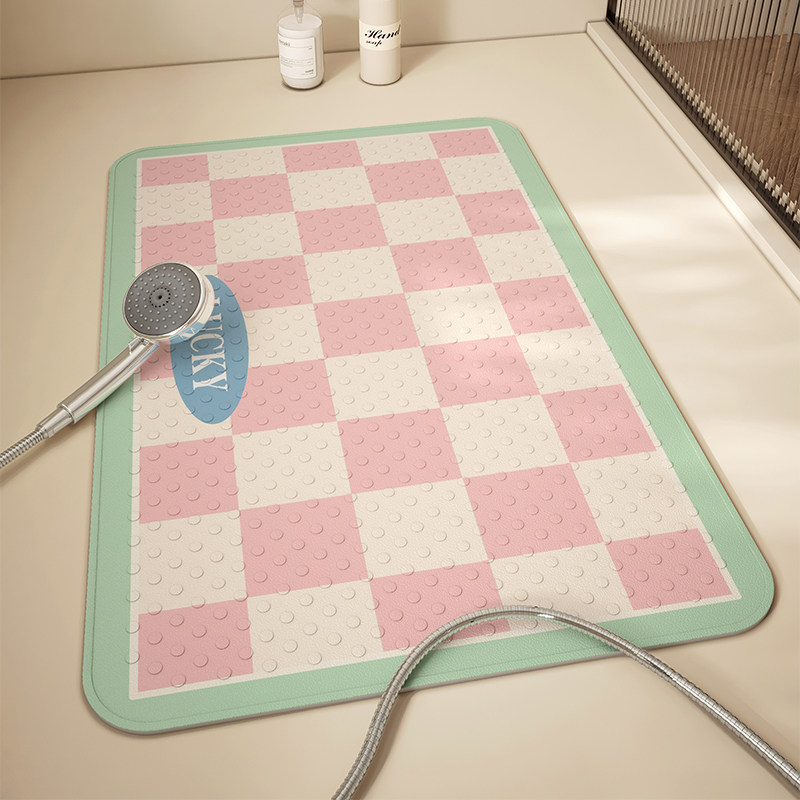 淋浴房儿童洗澡防滑垫卫生间免洗可擦地垫PVC防摔吸盘垫浴室脚垫,居家布艺,家用脚垫,淘宝优惠券,粉丝福利购,淘宝优惠卷
