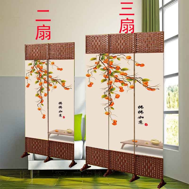 新款屏风装饰移动定制p可折叠隔断定制玄关办公室墙帘客厅卧室房