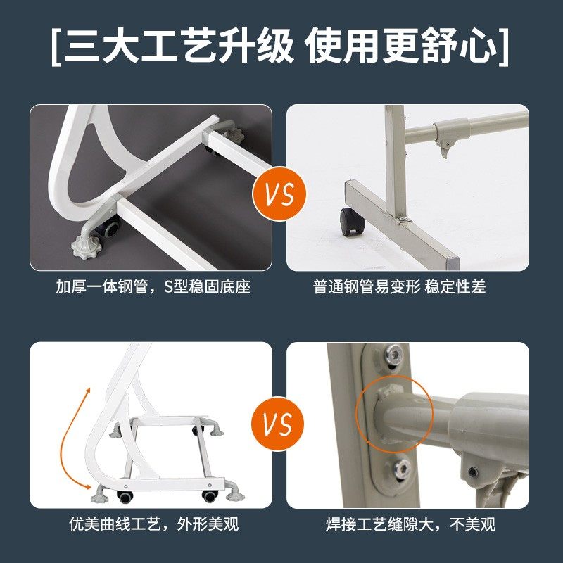 钢化玻璃移动白板支架架子写字板架办公白板支架黑板绿板架可移动
