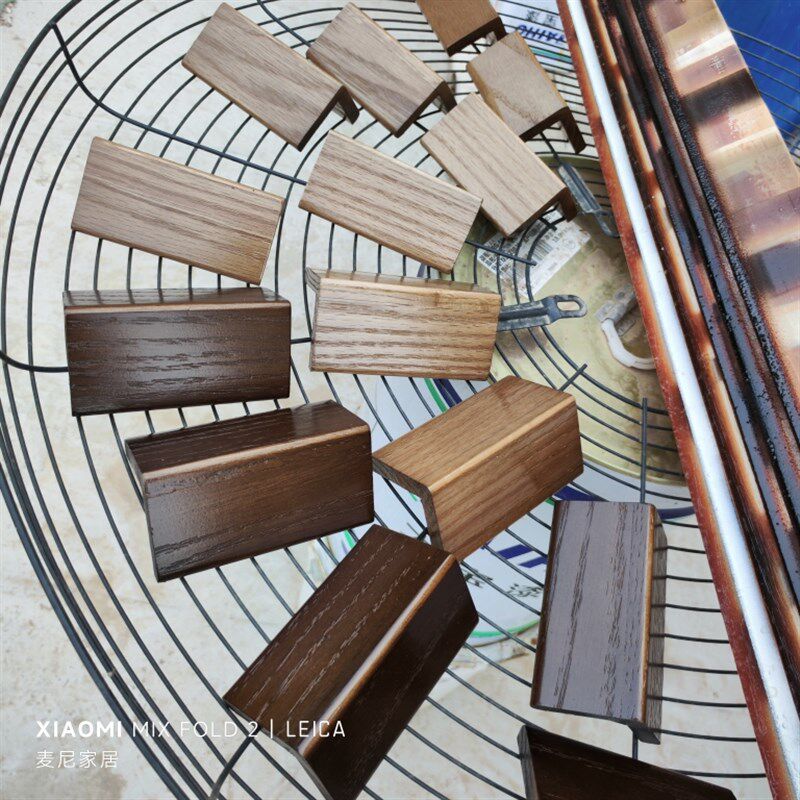 红橡木实木护角条开放漆墙角保护条阳角护墙角防撞条厘米宽送胶