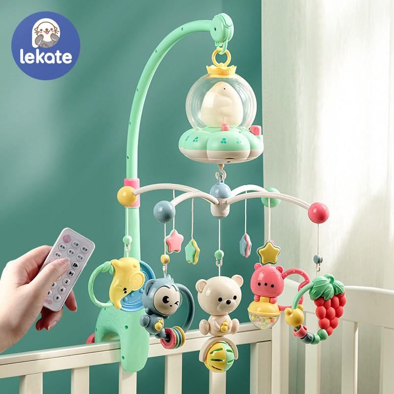 新生儿床头摇铃婴儿车旋转益智床上吊挂床铃宝宝安抚挂件悬挂玩具,玩具/童车/益智/积木/模型,床铃/床挂,淘宝优惠券,粉丝福利购,淘宝优惠卷