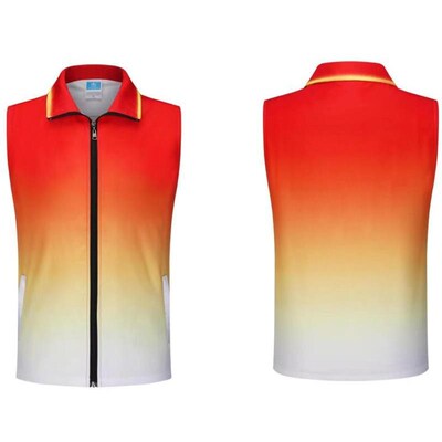 志愿者马甲f红马甲定制印字广告宣传马甲工作服马夹印LOGO