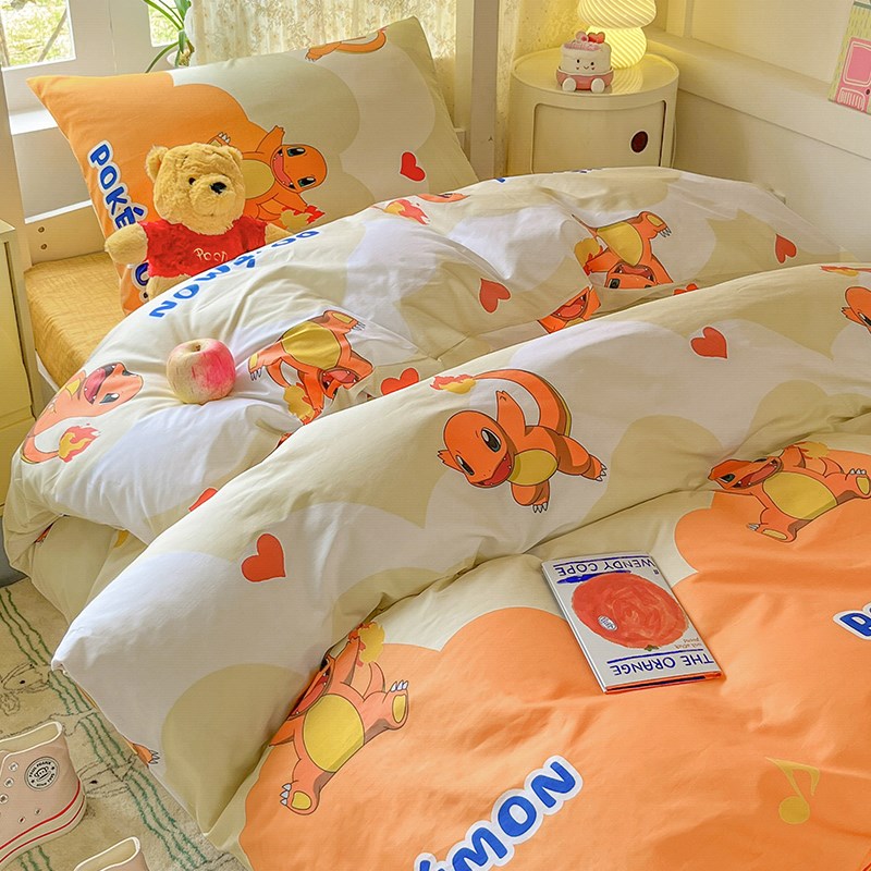 大学生宿舍c床单人三件套床上用品被褥全套一整套被套被子四件套