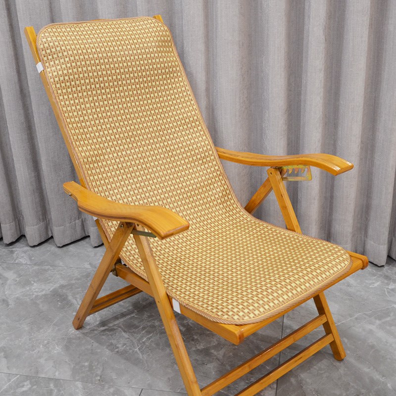 夏季凉席摇摇椅躺椅坐垫s靠背一体夏天午睡午休垫子椅子懒人椅垫