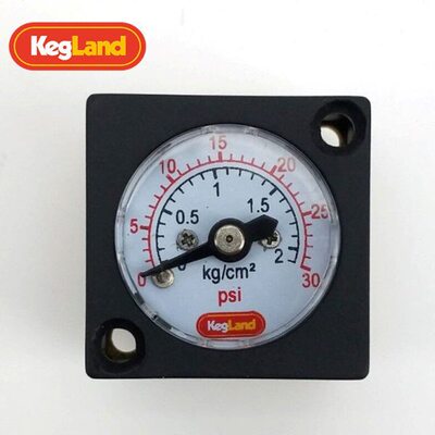 精酿 迷你压力表 啤酒设备配件KL14984,14991,15004,15011KegLand
