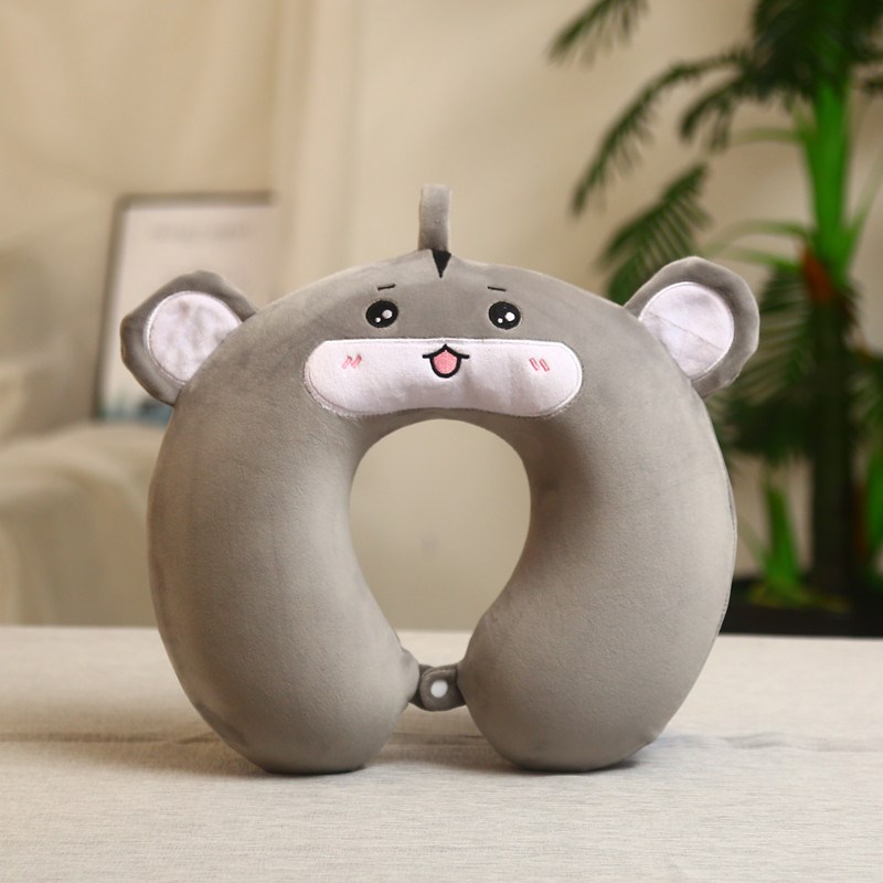 u型枕旅行颈椎枕头记忆棉s头枕u形脖枕护脖子靠枕护颈枕办公室午