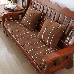 老式 通用防滑保暖.联邦椅坐 红实木沙发垫加厚海绵可拆洗长椅四季