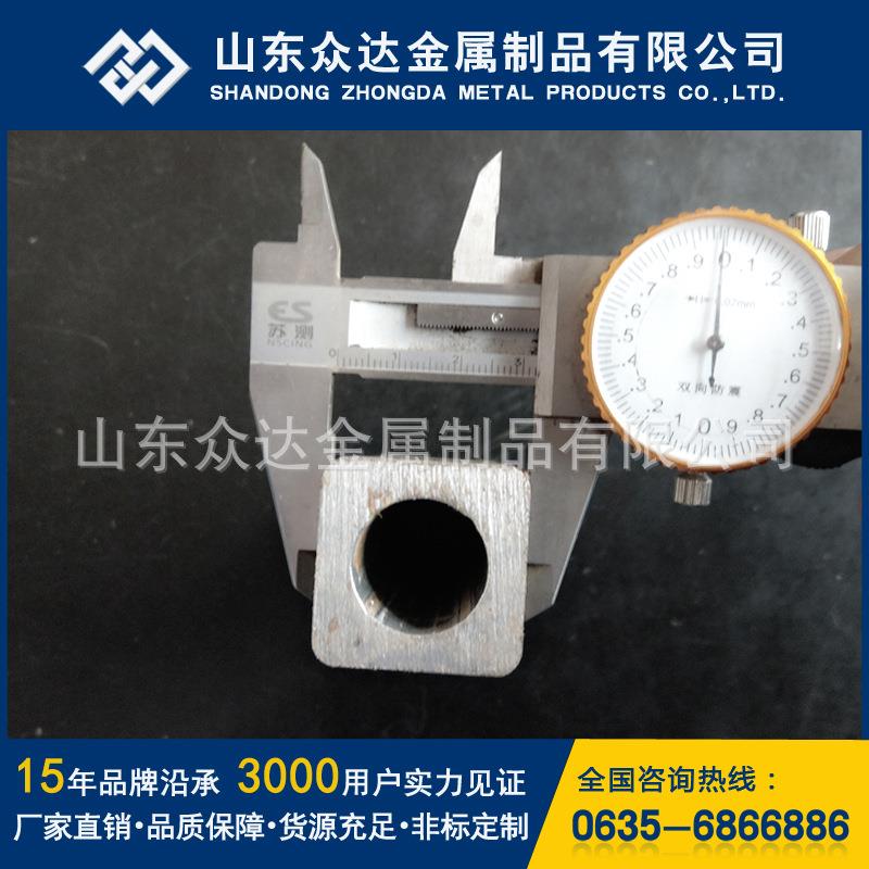 精密冷拔异型钢管 外方内圆铁管 32mm小口径45号外四方内圆钢管