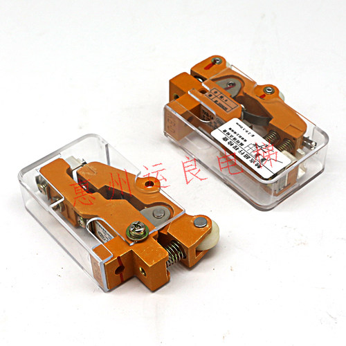 日立电梯配件缓冲器开关层门付锁原装TKB-1A轿门触点超行程检查